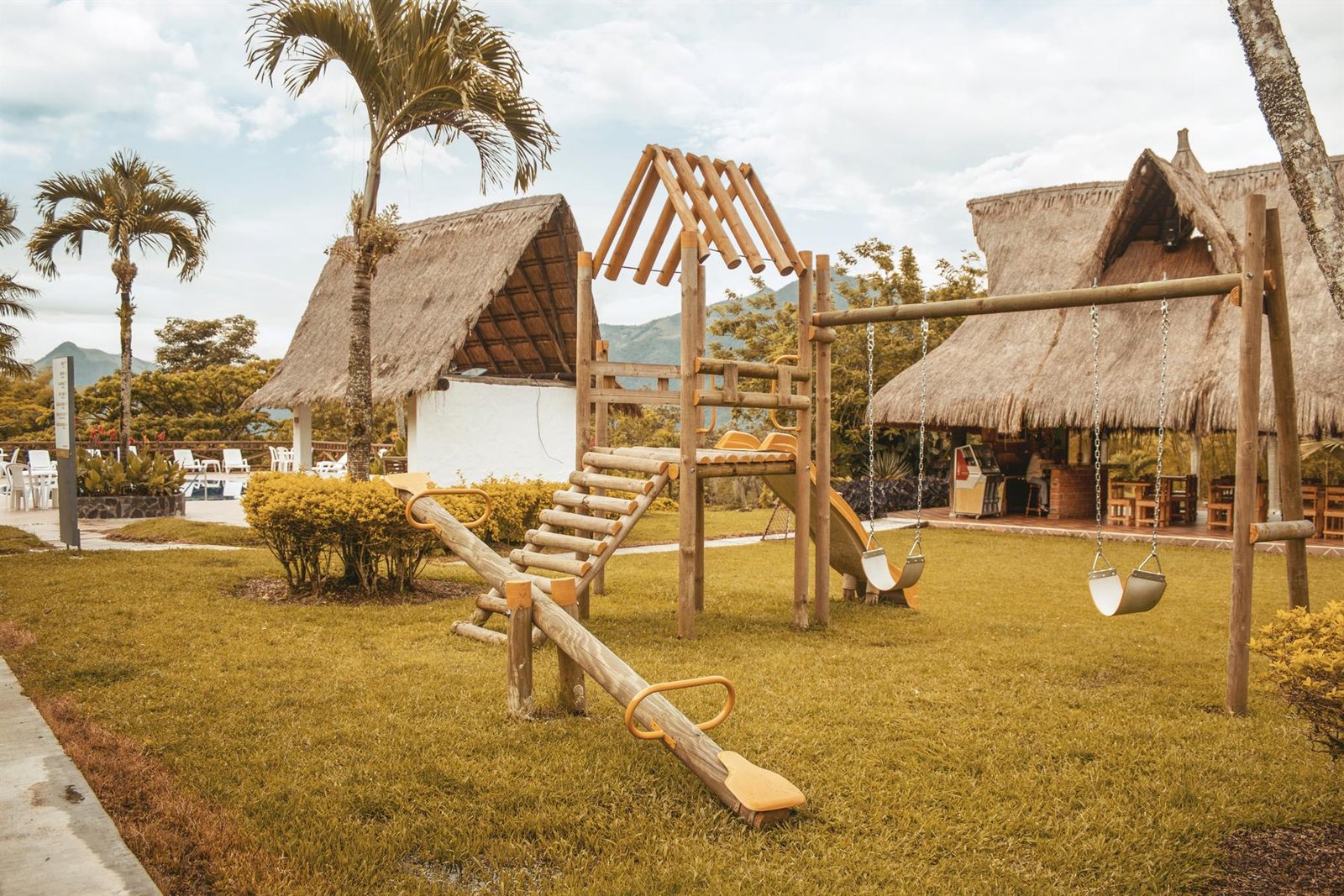 Parque infantil del club
